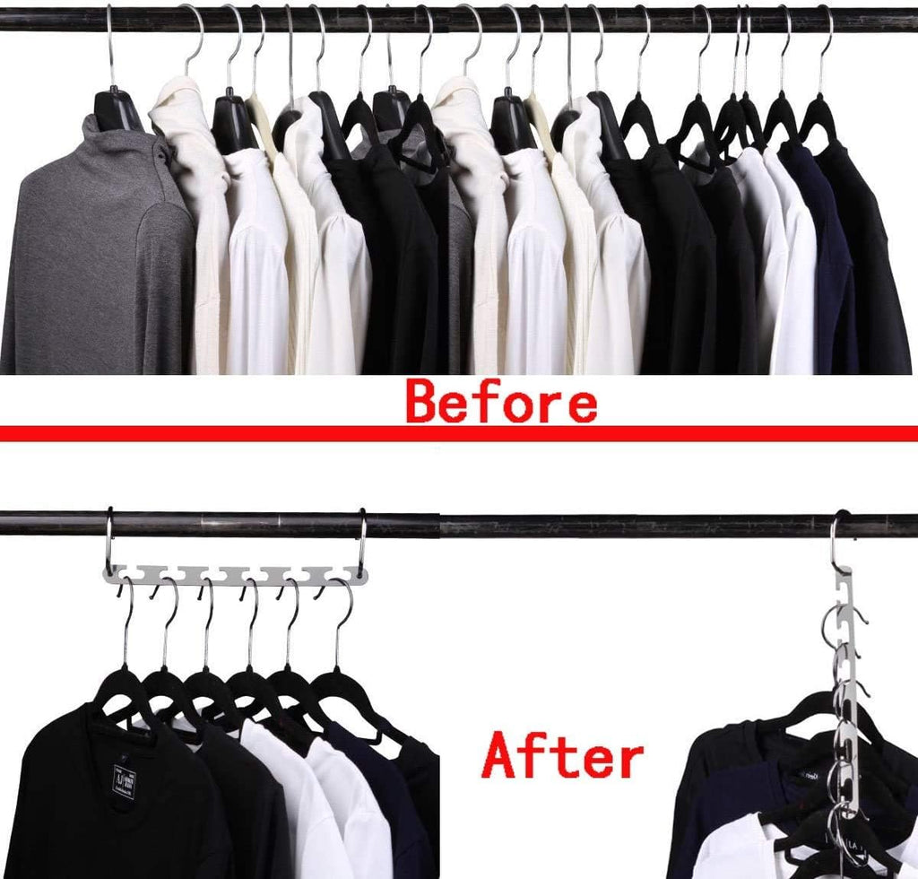 6Pc Metal Cascading Hangers T39166