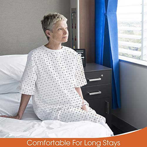 Unisex Patient Gown with Back Ties E462672