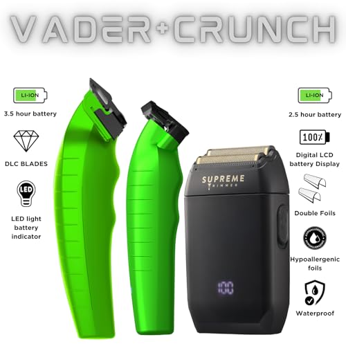 3-in-1 Barber Kit Clipper Trimmer Foil Shaver E72705