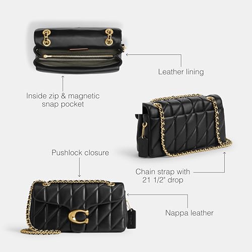 Quilted Leather Shoulder Bag 26 T79377
