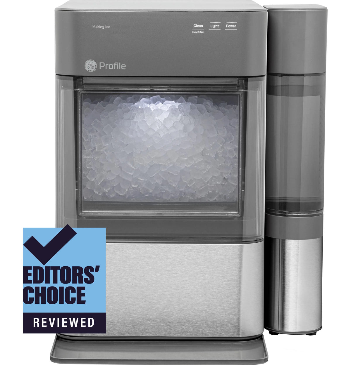 Countertop Nugget Ice Maker with Stainless Steel C7412