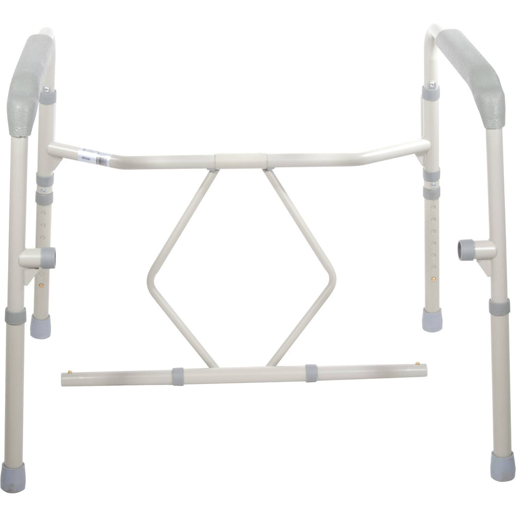 Grey Bariatric Folding Commode A7129