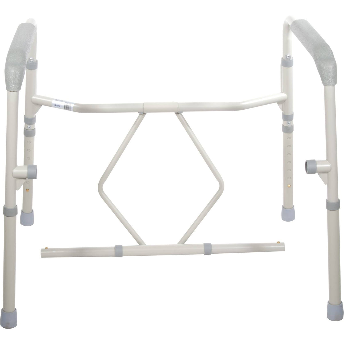 Grey Bariatric Folding Commode A7129