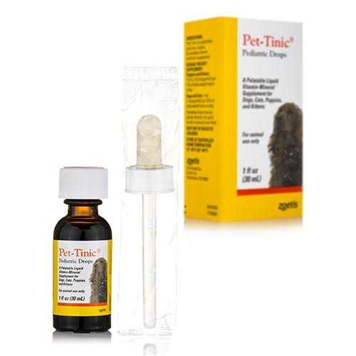 Pet-Tinic Pediatric Drops for Dogs J7562