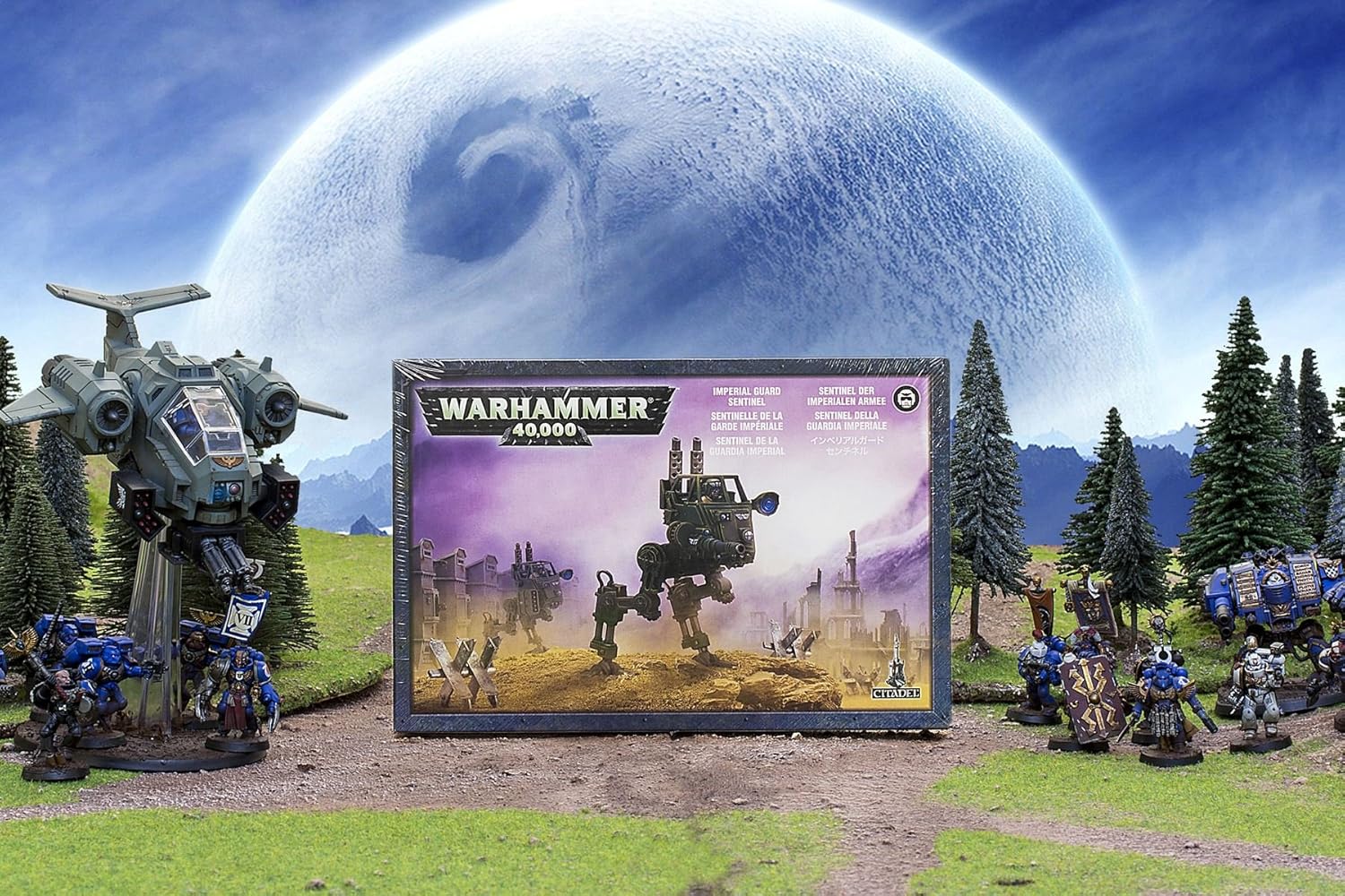 Imperial Guard Sentinel Warhammer 40k Y612579