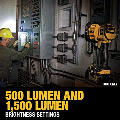 20V MAX LED Work Light, Handheld Spotlight, 1500 Lumens N416