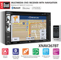 6.2 inch Double Din Car Stereo with Built-in Navigation X377