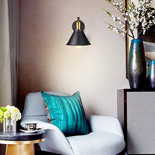 Bronze and Black Swing Arm Wall Lamp with On/Off Switch B669801