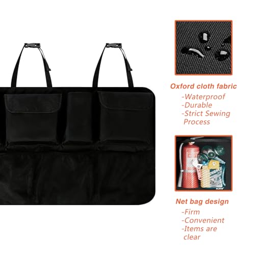 Car Backseat Trunk Organizer with Adjustable Straps R33610