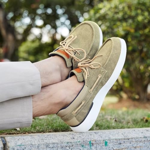 Men's Canvas Slip On Shoes U7028