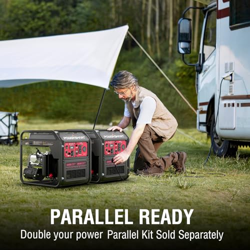 4400-Watt Portable Generator with Inverter Technology, Gas Powered L7881