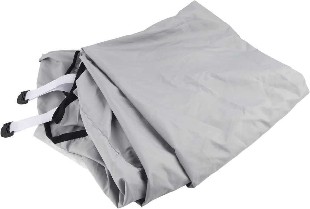 3 Seats Outdoor Canopy Swing Glider with Cushion Cover (Grey) V673
