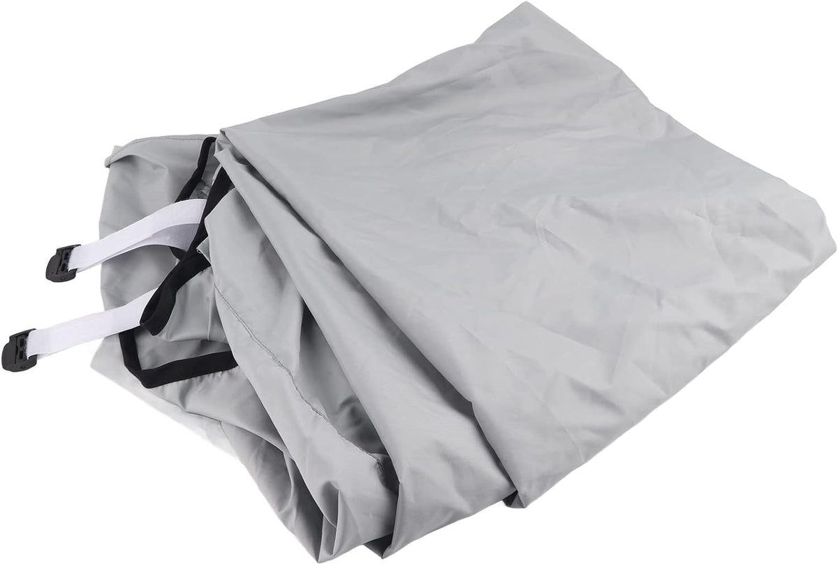 3 Seats Outdoor Canopy Swing Glider with Cushion Cover (Grey) V673