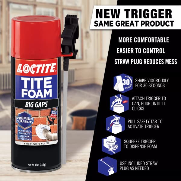 12 fl oz Polyurethane Expanding Foam Sealant E192623