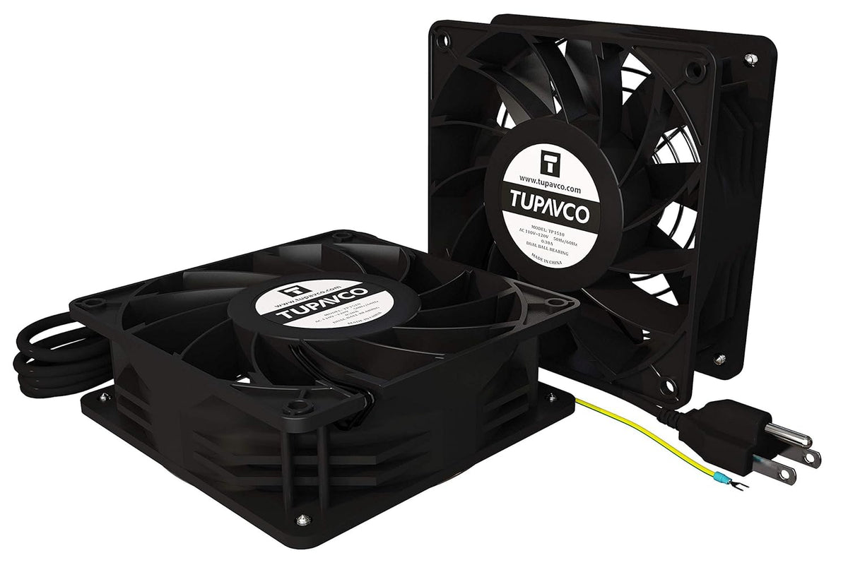 Dual 120mm 110V Server Rack Cooling Fan Kit T91818