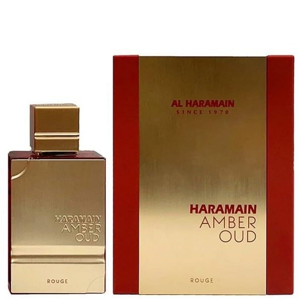 Amber Oud Rouge Eau de Parfum Spray, 4 Ounce O4453