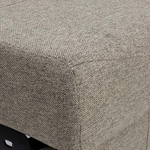 68" Jackknife Sofa Love Seat Sleeper Sofa (Oatmeal) Z1207