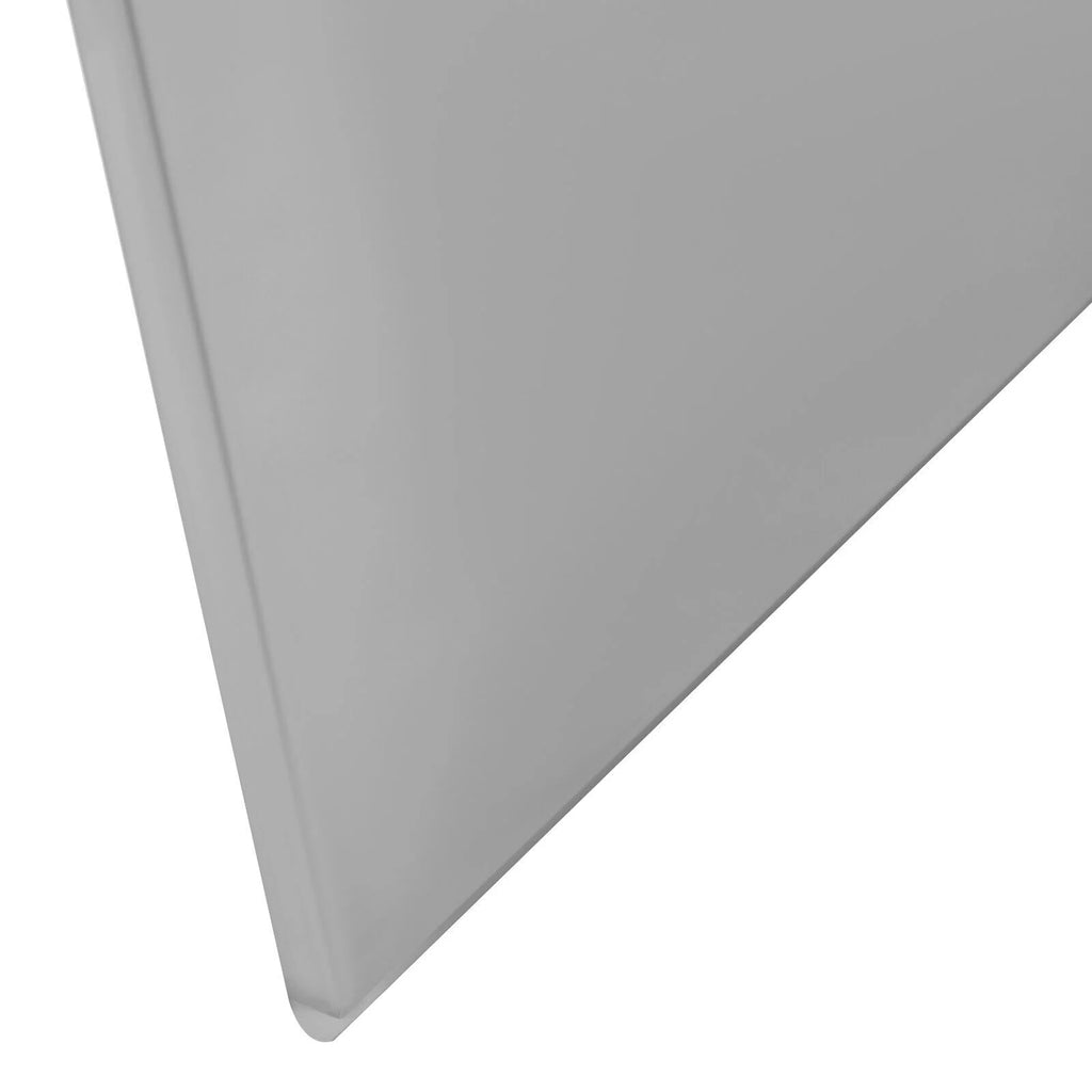Stainless Steel Backsplash with Shelf (36x 29.5 Inch) B557916
