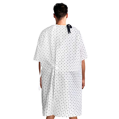 Unisex Patient Gown with Back Ties E462672