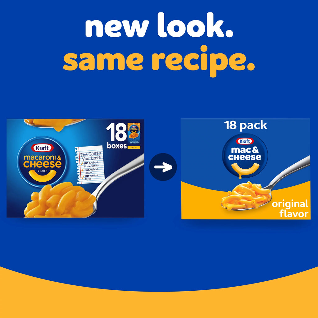 18 ct Pack 7.25 oz Macaroni and Cheese Dinner M37213