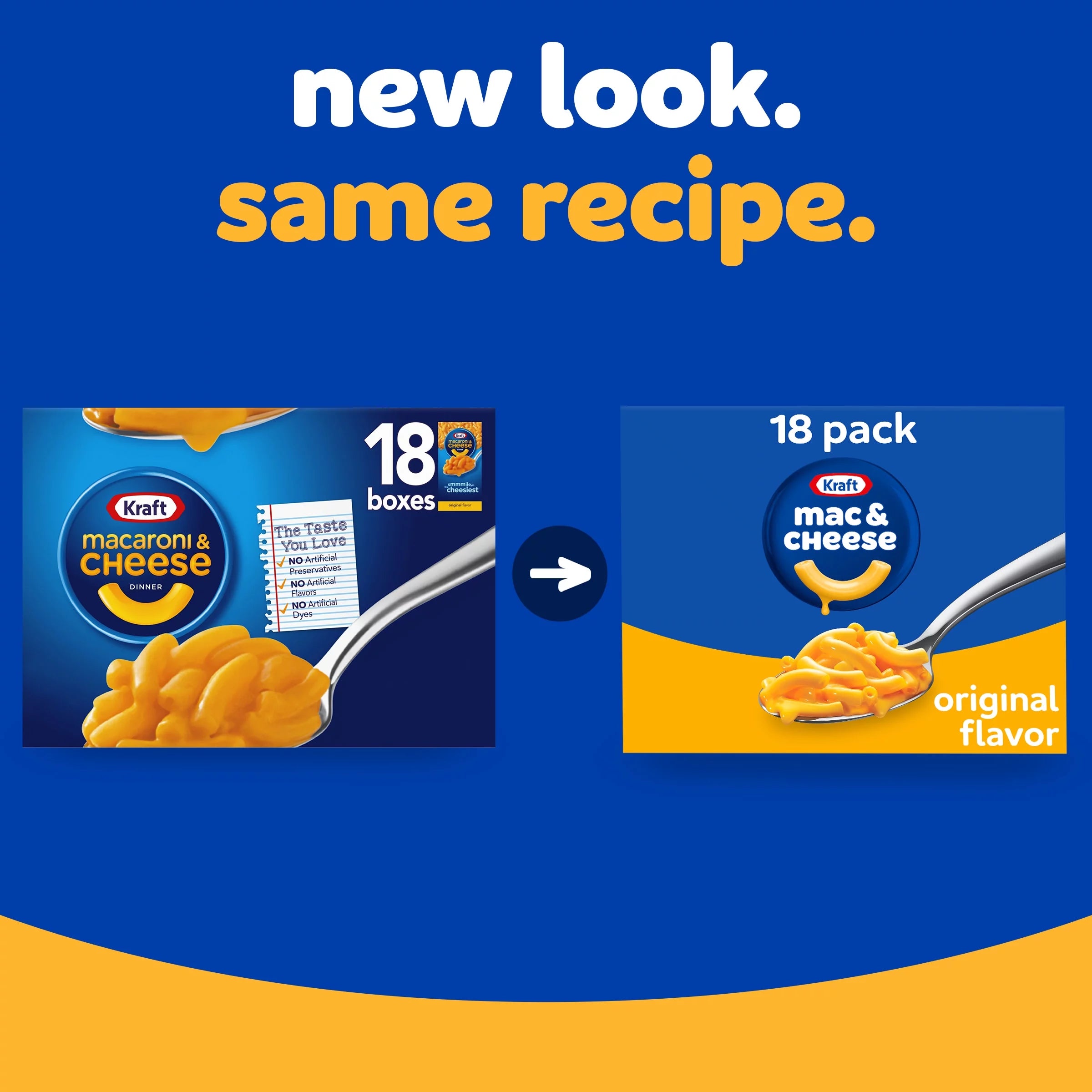 18 ct Pack 7.25 oz Macaroni and Cheese Dinner M37213