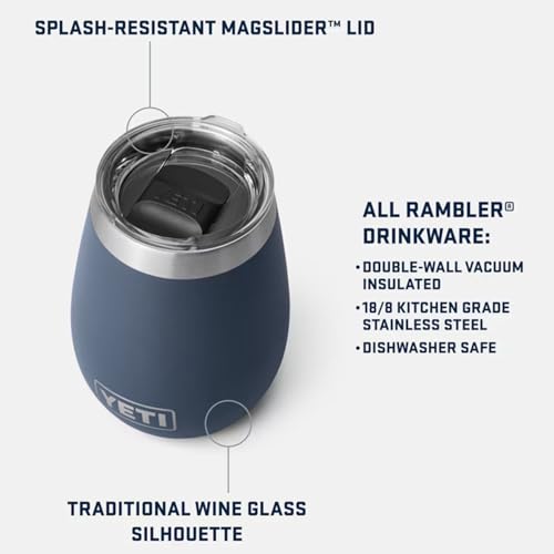 10 oz Vacuum Insulated Stainless Steel Wine Tumbler Y50366