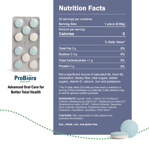 30 Mint Tablets Oral Probiotics O399680
