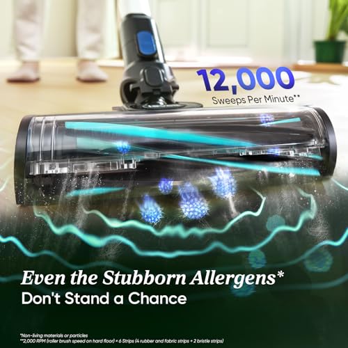Cordless Stick Vacuum Cleaner with Tangle-Resistant Design, Up to 50 Minutes Z56899