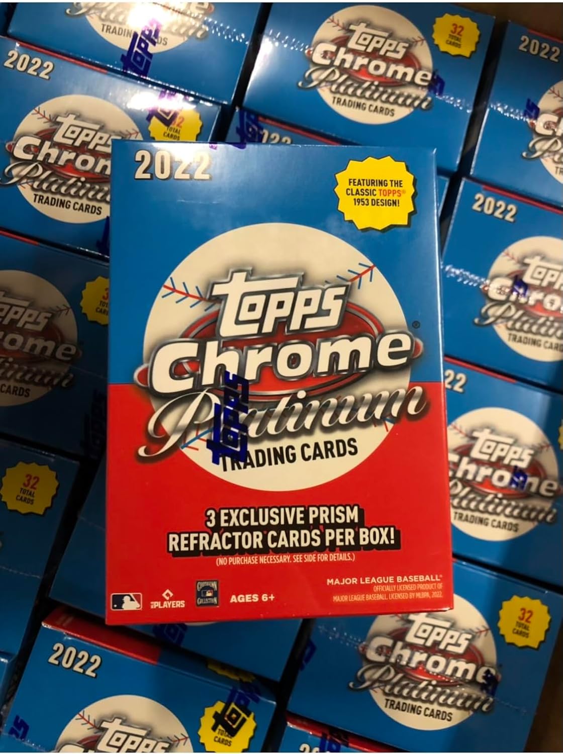 2022 Topps Chrome Platinum Baseball Value Box W1229