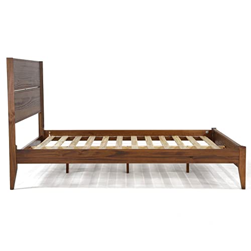 Queen Size Solid Wood Platform Bed A6684