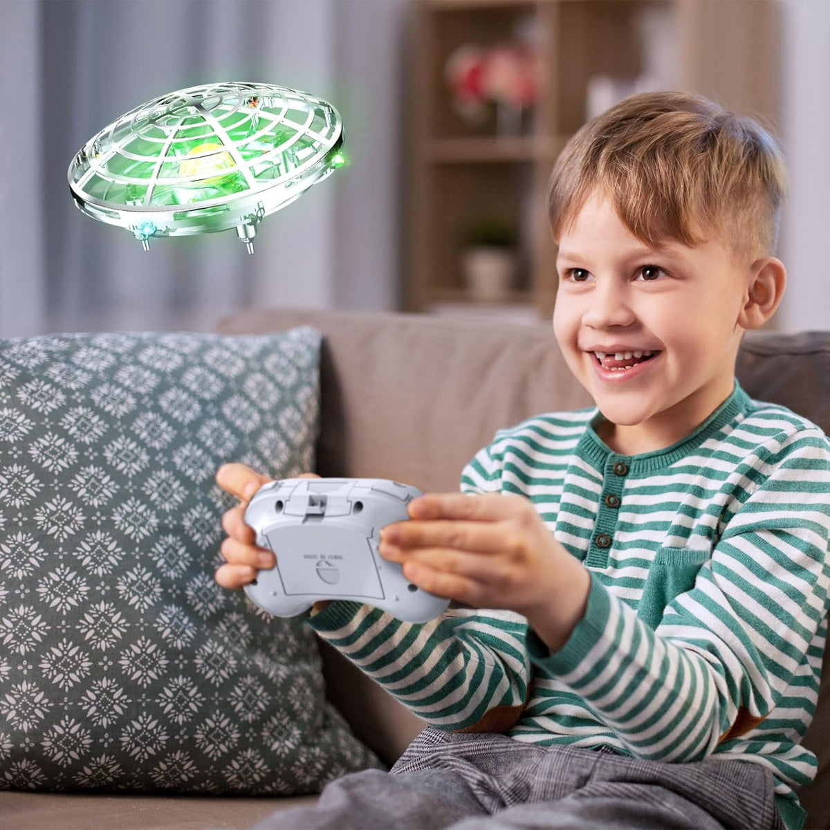 Mini Drone with LED Light, Quadcopter Indoor V660