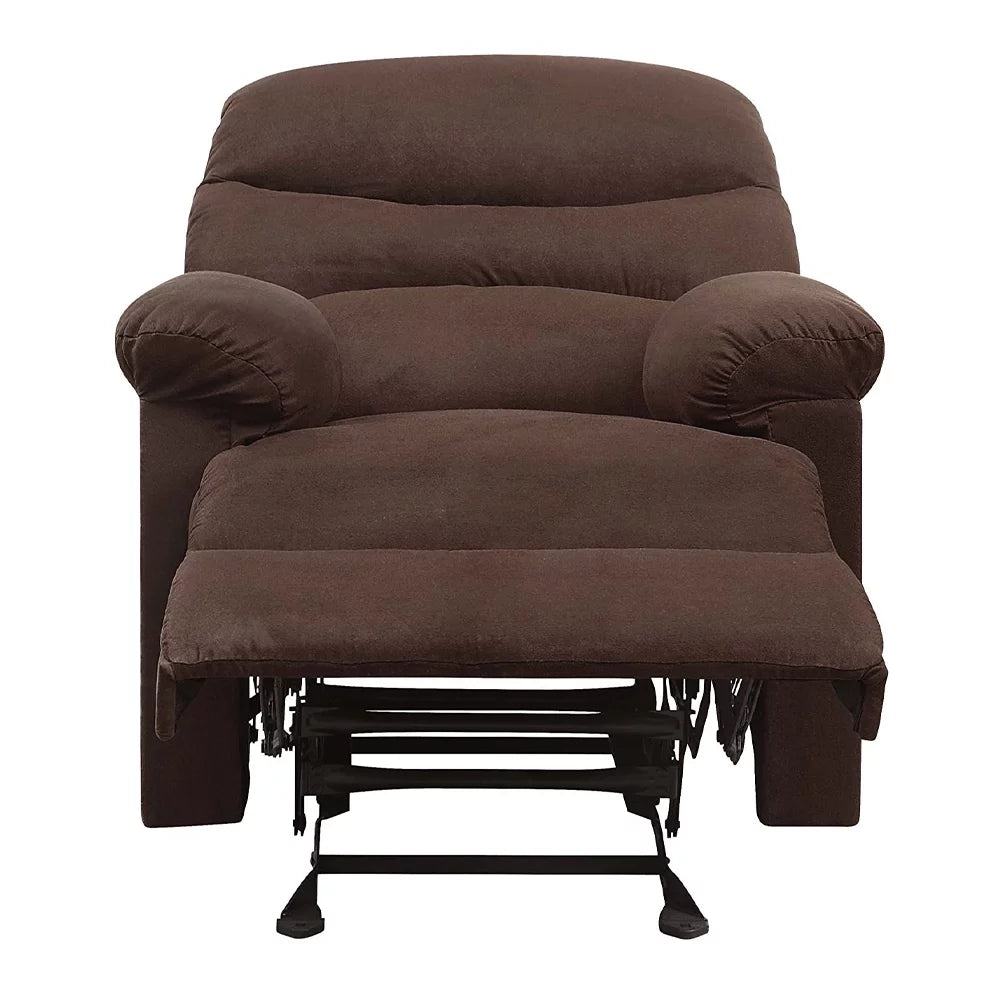 Chocolate Microfiber Recliner W3368