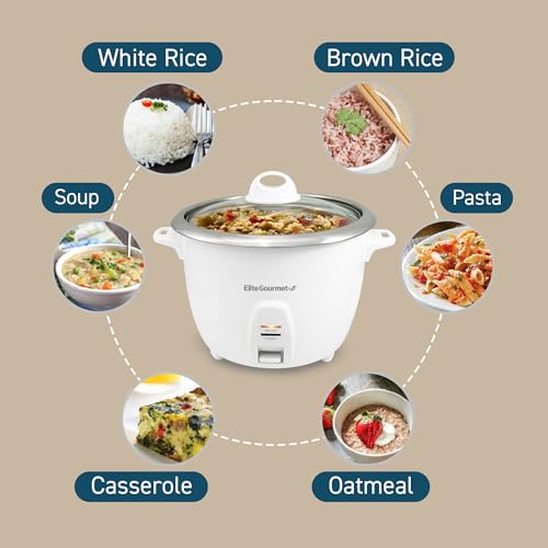 Electric Rice Cooker with Automatic Keep Warm E925962