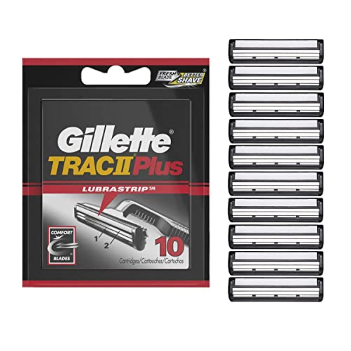 10 Count Mens Razor Blade Refills F316797