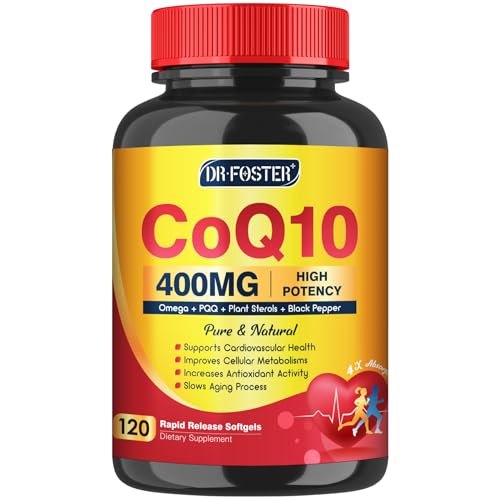 CoQ10 400mg SoftGels Supplement, 120 Servings N667