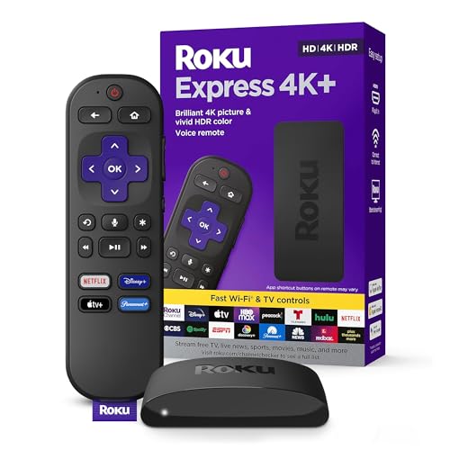 Roku Express 4K+ Streaming Device with Voice Remote L94619