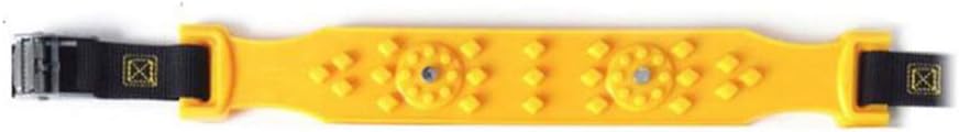 10Pcs Car Snow Chains Yellow Pack of 2 P3824