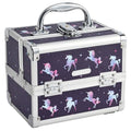 Unicorn Makeup Case with Trays & Mirror O7915