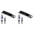 2X TYPE-C to SATA3.0 5 Ports Adapter Converter Card 6Gbps USB10G for SSD HDD Expansion, Black J978