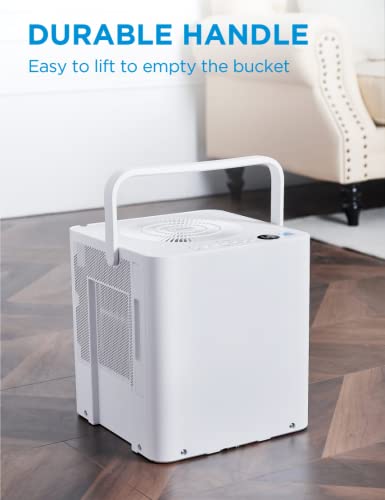 50 Pint Dehumidifier with Built-in Pump, White L3647