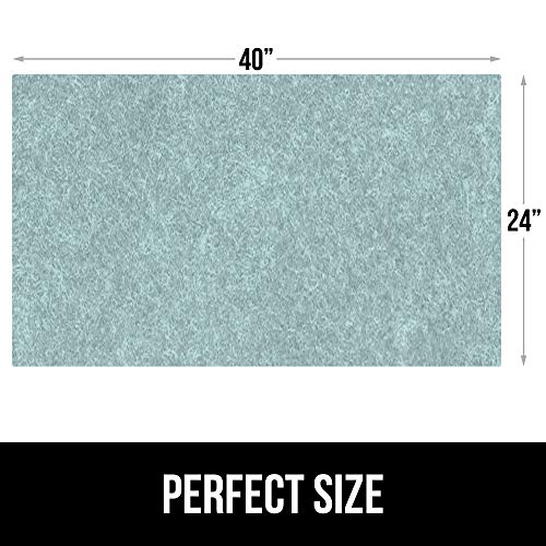 Gray 28 x 22 in Waterproof Silicone Under Sink Mat W419627