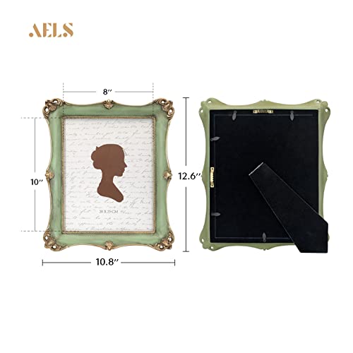 8x10 Inch Vintage Picture Frame with Glass Front G414