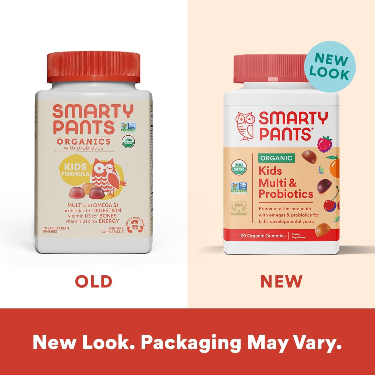 Organic Kids Multivitamin Gummies with Probiotics, Omega 3, Vitamin D3, C, B12 & Women's Multivitamin Gummies with Omega 3 Fish Oil, Methylfolate, CoQ10 F994303