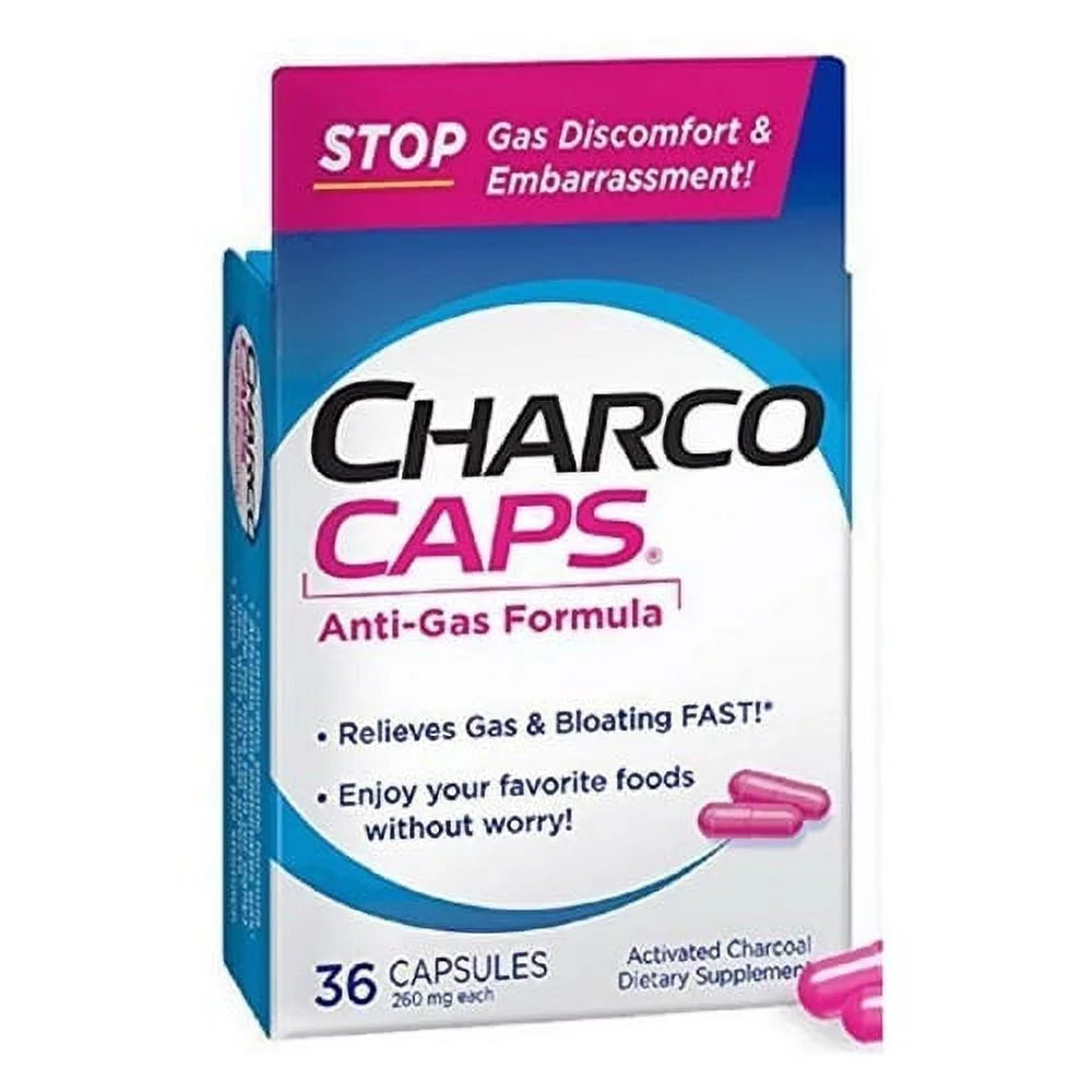36 Ea 3 Pack 260 Mg Anti-Gas Formula Capsules D3338