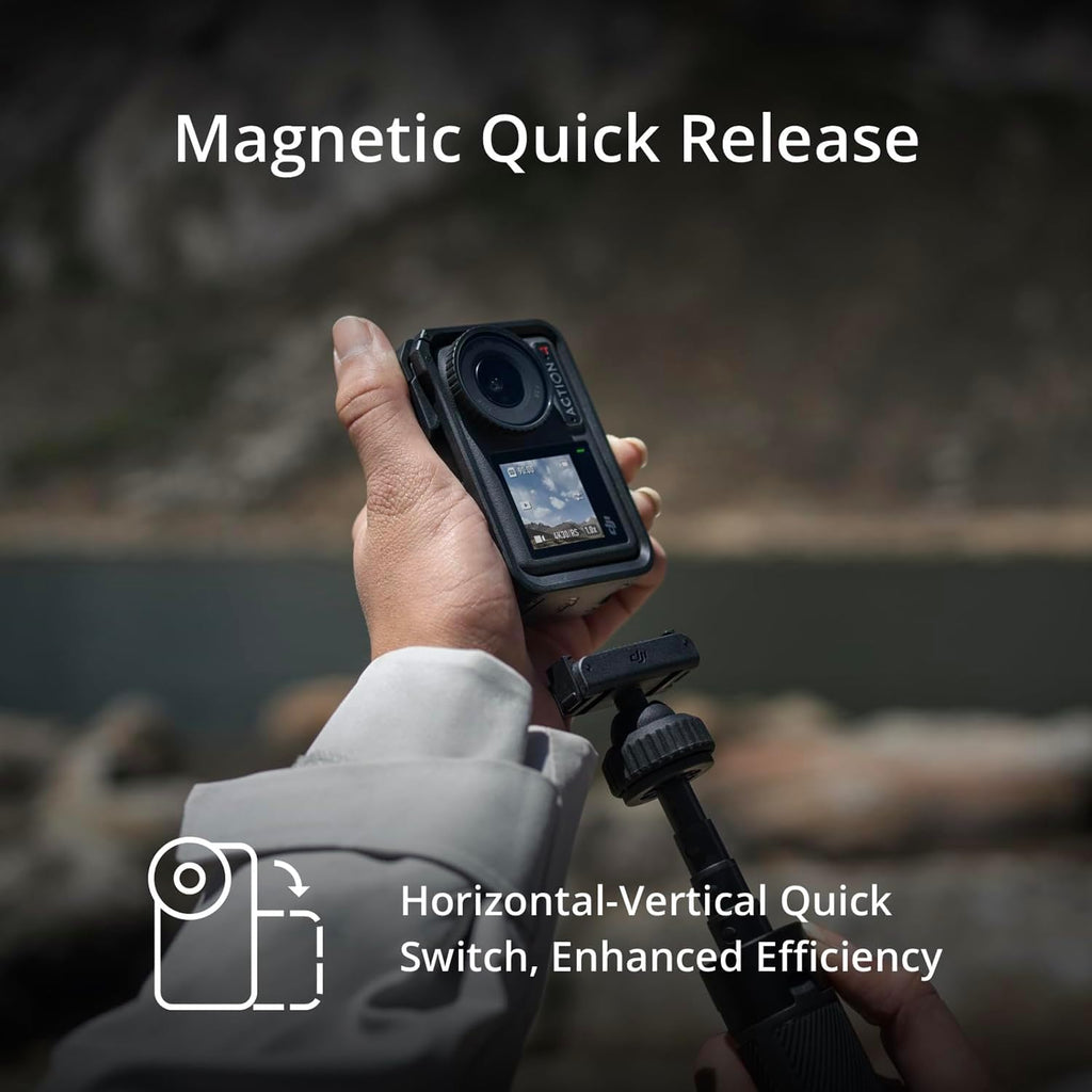 4K Waterproof Action Camera Bundle with 64GB Memory Card, Protective Case, and Accessory Kit I9079
