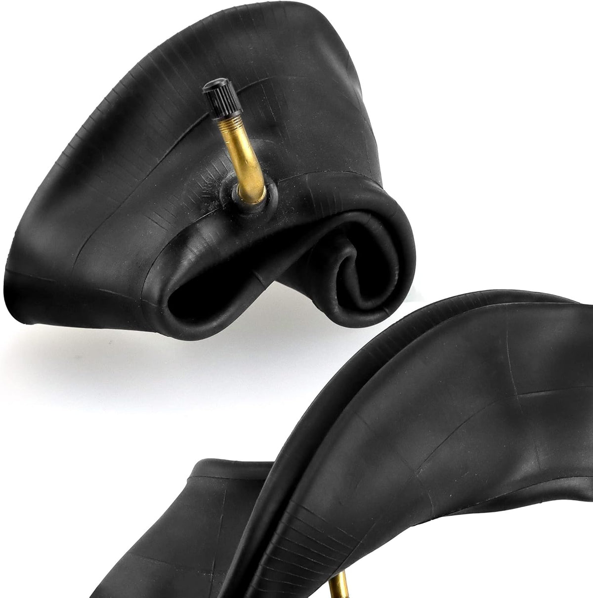 2 Pack Heavy Duty Replacement Inner Tubes with TR-13 Straight Metal Air Valve Stem Q11522