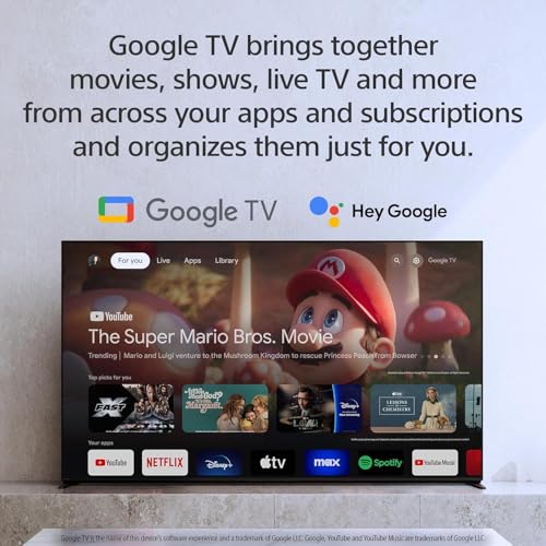 65-Inch 4K HDR Mini LED QLED Smart Google TV I95245