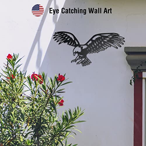 Black Metal Wall Art 30 Inch B8828
