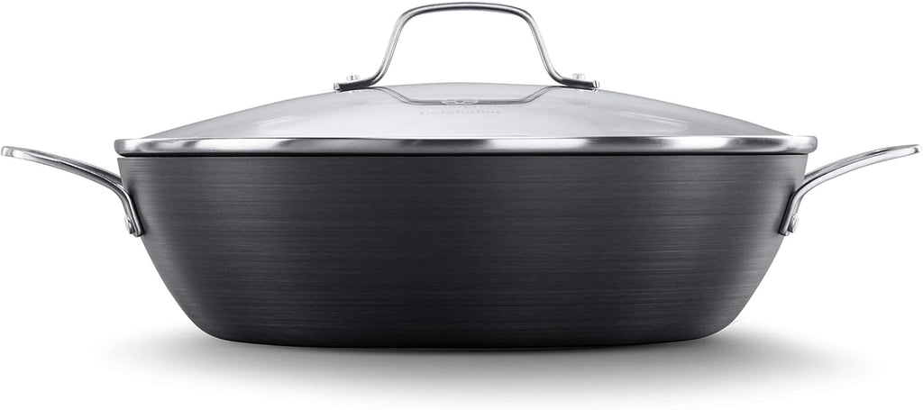 12-Inch Grey Nonstick All Purpose Pan with Cover K802