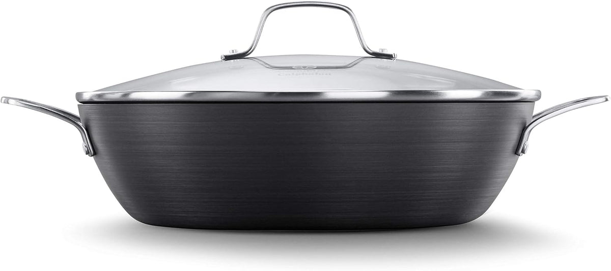12-Inch Grey Nonstick All Purpose Pan with Cover K802